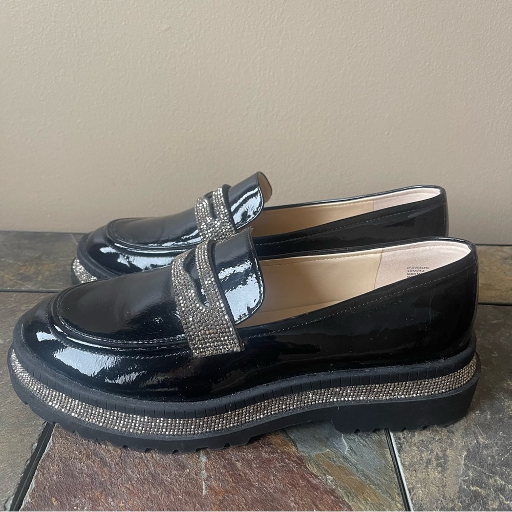 Jessica Simpson Loafers with Rhinestone Detailing